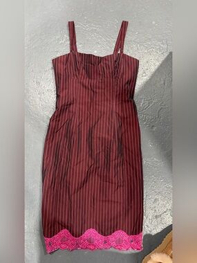 Nanette Lepore Wine Burgundy Jacket set